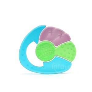 milticolored water filled teethers BPA free