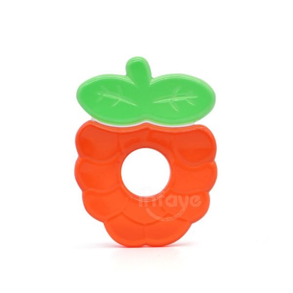 Baby Teething Fruit Water Filled Teether Chewing Toy BPA Free Soothing Gums, fluid filled teethers