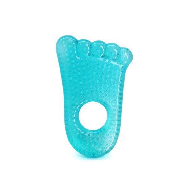 Baby Teething Toys Newborn Infant Feet Shap Water Filled Teether BPA Free Babies Gums