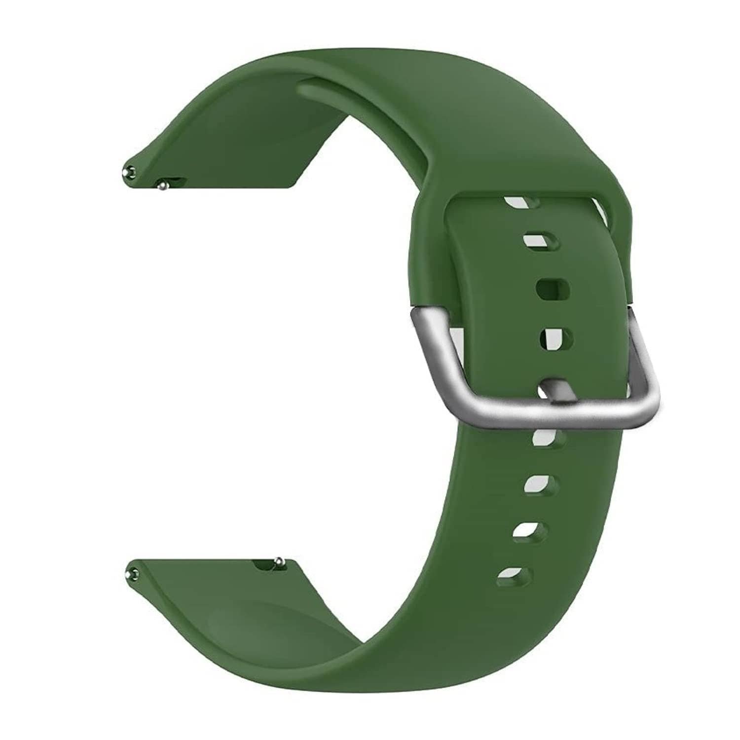 Silicone 19mm Replacement Band Strap with Metal Buckle