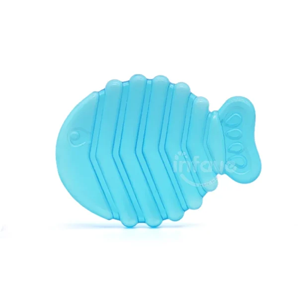 Water Filled Teether Fish Blue Unisex