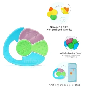 colorful Multi-Textured Water Filled Teethers for babies-teether gel BPA free