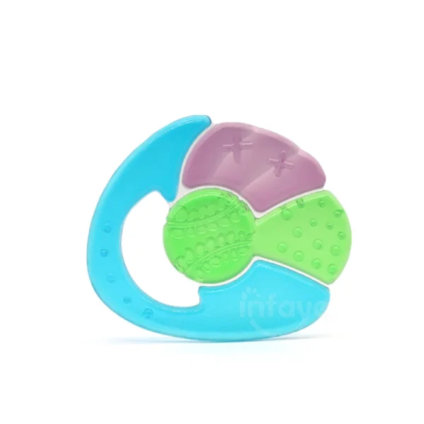 milticolored water filled teethers BPA free, water teether in amazon, water gel filled teether toys