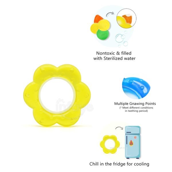 teething ring cooling teethers, lamaze water filled chill teethers