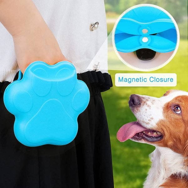 Silicone Food Pouch Puppy Snack Bag For Walking